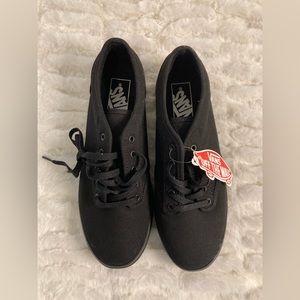 Vans Black Canvas Sneaker
